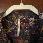Free People Soft Printed Balloon Sleeve Jacket Size M Photo 6