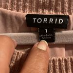 Pink Rose Off-the-Shoulder Sweater in Pink Photo 1