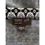 J Jill Wearever Black Multicolor Geometric Stretch Pull On Pencil Skirt Sz XS Blue Photo 3