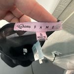 Crave fame  Women’s Long Sleeve Black Cut Put Top Size Small NWT Photo 8