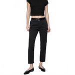 Gap Mid Rise Downtown Khakis NWT Black Size 8 Photo 2