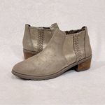 REEF  Metallic Leather Voyage Ankle Boot Size 7.5 Photo 5
