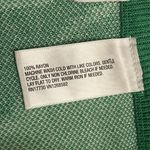 Diane Von Furstenberg  V-Neck Ginkgo Green Knit Sweater Wrap Top Pants Outfit Set Photo 11