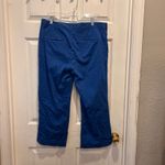 L.L.Bean Womens Blue Favorite Fit Chino Pants Size 14 Casual Trousers Photo 3