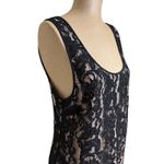 Aritzia  Wilfred Mini Dress Black Lace Sleeveless Tank New Photo 3