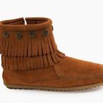 Minnetonka  fringe double bootie western bo… Photo 0