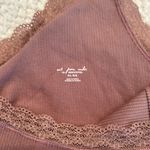 Urban Outfitters Out From Under Mauve Lace Halter Bralette Photo 3