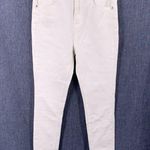 Abound NEW  White Stretch Cotton Denim High Rise Skinny Jeans Size 30 Photo 0