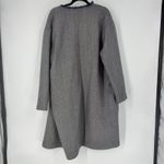 Madewell Fringed Herringbone Robe Coat Photo 5