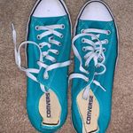 Converse Teal Sneakers Photo 0