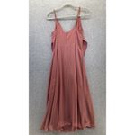 ASOS  Women's Dress Sleeveless Solid Pink Size 6 V Neck Tank Photo 1