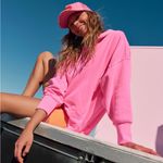 EUC FP Movement by Free People Pink Berry Hoodie Size XS Photo 3