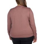 Lukka Lux Women's Long Sleeve Tee, Green/Pink, 2 Photo 4