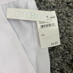 Abound  Pleated Belted Shorts​ in White, Size XXL​​​​​​​​​​ Photo 2