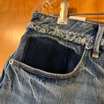 Good American  Bombshell Short Denim Blue Jean Shorts Shadow Pockets NWT Size 15 Photo 1