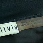 Alice + Olivia Black Tate Cargo-Pocket Cocoon Hooded Anorak Jacket Size L Photo 13