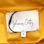Johanna Ortiz Tulip Evolution Jacket Dress Ruffle Yellow Wrap Dandelion 2 EUC Gold Photo 5