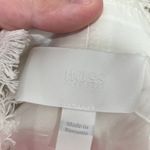 Hugo Boss  Womens Jacket 4 NWT $545 White Open Front Fringe Designer‎ Coat Photo 4