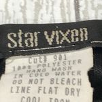 STAR VIXEN Black Halter Evening Dress Size Small Photo 9