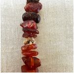 Vintage Raw Baltic Amber Chip Necklace Photo 4