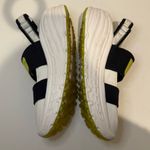 UGG  Slingback Runner Sneaker Sandal White Black & Yellow Size 6 Photo 8