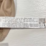 ZARA Cropped Tank Top Sleeveless Crewneck Crop Top Beige Size Small Photo 15