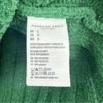 American Eagle  Green Mock Neck Sweater Size Large Soft Cozy Boho Fall Girl Photo 5