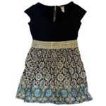 Baby Phat Vintage Y2K Black Medallion Floral Dress Size 1X Photo 0