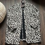 Pinko Leopard Coat Size 2 Photo 0