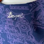 Desigual  Fabiola dress long sleeve maroon tie waist v-neck pattern v-neck small Photo 8