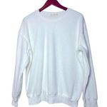 Heart & Hips 🆕 White Crewneck Sweater, NWOT, size Medium Photo 0