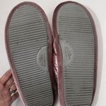 Dearfoams DF by  Slippers Puffer Pink Metallic Scuff Memory Foam Lounge 11/12 Photo 7