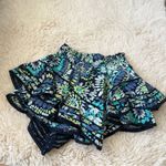 Aerie Rock 'n' Ruffle Skort in Blue Black Purple Multi Size XSmall NWT Photo 3