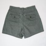 Wrangler Vintage 90s  Khaki Green Denim Shorts Photo 3