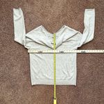 Fate Sweater Women’s Med Cowl Neck Oatmeal Wool Viscose Nylon Cashmere Photo 3