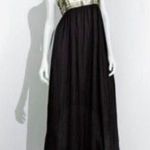 Festival Girl gold maxi dress black Size M Photo 1
