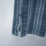 Crest Jeans 13/14 32 Navy Green Plaid Long Shorts Blue Photo 7