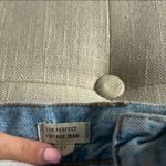 Madewell  “The Perfect Vintage Jean” in Lightwashed Denim Size 23 Photo 4