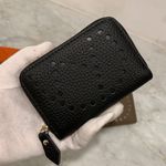 Real leather Card Case Black Photo 0