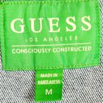 Guess  Cropped Denim Jacket Raw Hem Medium Photo 6