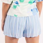 Emily McCarthy Hampton Stripe Everyday Shorts Size L Photo 2