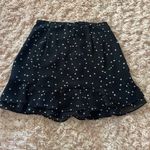 American Threads Black Ruffle Star Mini Skirt Photo 1