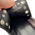 Rebecca Minkoff Black Women's Katen Studded Leather Low Heel Booties Sz 8 Photo 3