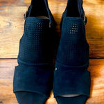 Bella Vita  Dark Teal Open Toe Bootie Sz 7.5 Photo 0