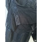 IRO Paris Macramé Sheer Mini Dress Lace Small Black Whimsigoth Photo 5