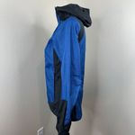 Nau Women’s Sz XS Blue Full Zip Jacket Waterproof Sealed Coat Photo 5