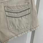 Free People  White High-Rise Denim Shorts – Size W26 Photo 4