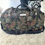 Jordache Vintage Floral Tapestry Duffel Eclectic Grandpa Cottagecore Weekender Photo 2