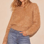 ASTR  the‎ Label Alma Metallic Knot Sweater - M Photo 0