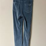 ZARA  Blue Corduroy Slim Flare Pants Size 2/34 NEW Boho Hipster Photo 6